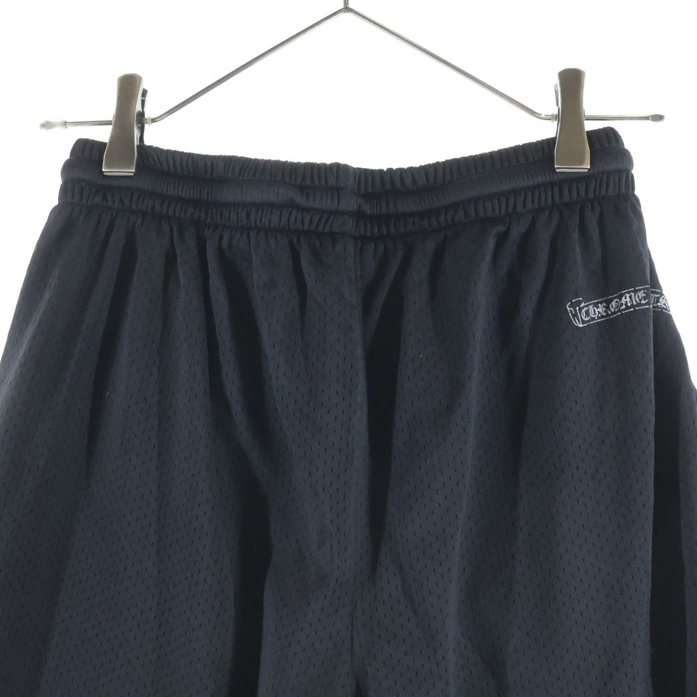 CHROME HEARTS(クロムハーツ) MESH VARSITY SHORTS CHプリントメッシュハーフパンツ ブラック