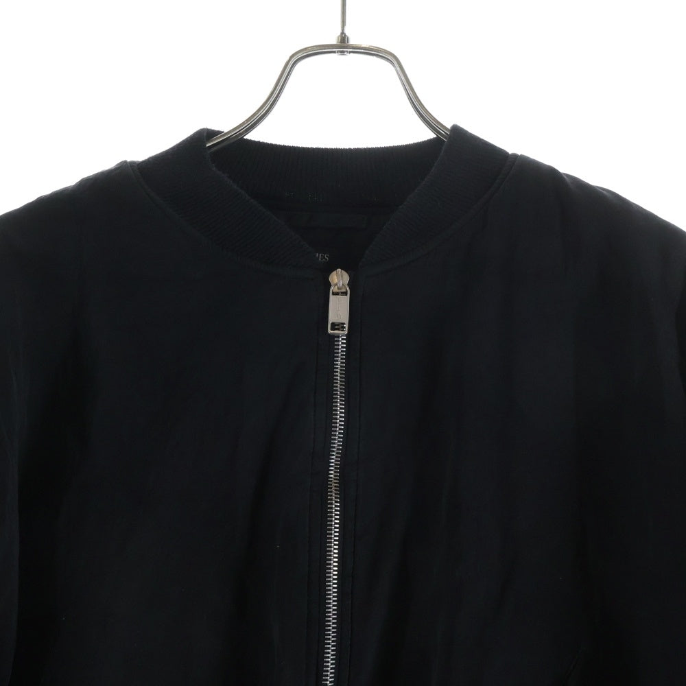ENFANTS RICHES DEPRIMES(アンファンリッシュデプリメ) 24AW Aktionskunst Bomber Jacket アートプリントデザインボンバージャケット ブラック
