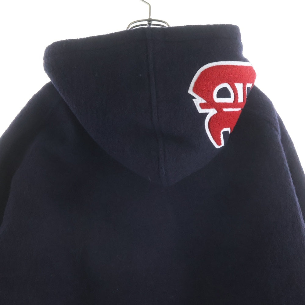 Palace Skateboards(パレススケートボーズ) 24AW Hooded Varsity Jacket フーデッドバーシティジャケット ネイビー