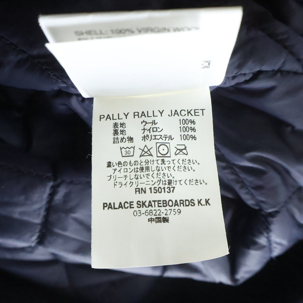 Palace Skateboards(パレススケートボーズ) 24AW Hooded Varsity Jacket フーデッドバーシティジャケット ネイビー