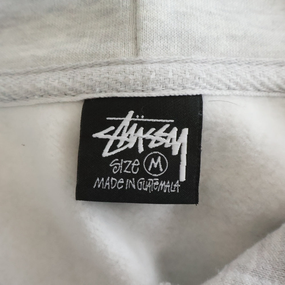 STUSSY(ステューシー) 8 Ball Corp Hoodie 8ボール コーポレーションプルオーバーフーディーパーカー グレー