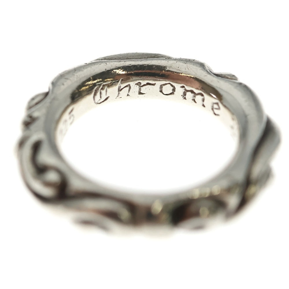 CHROME HEARTS(クロムハーツ) SCRL BAND スクロールバンド リング シルバー BCA351