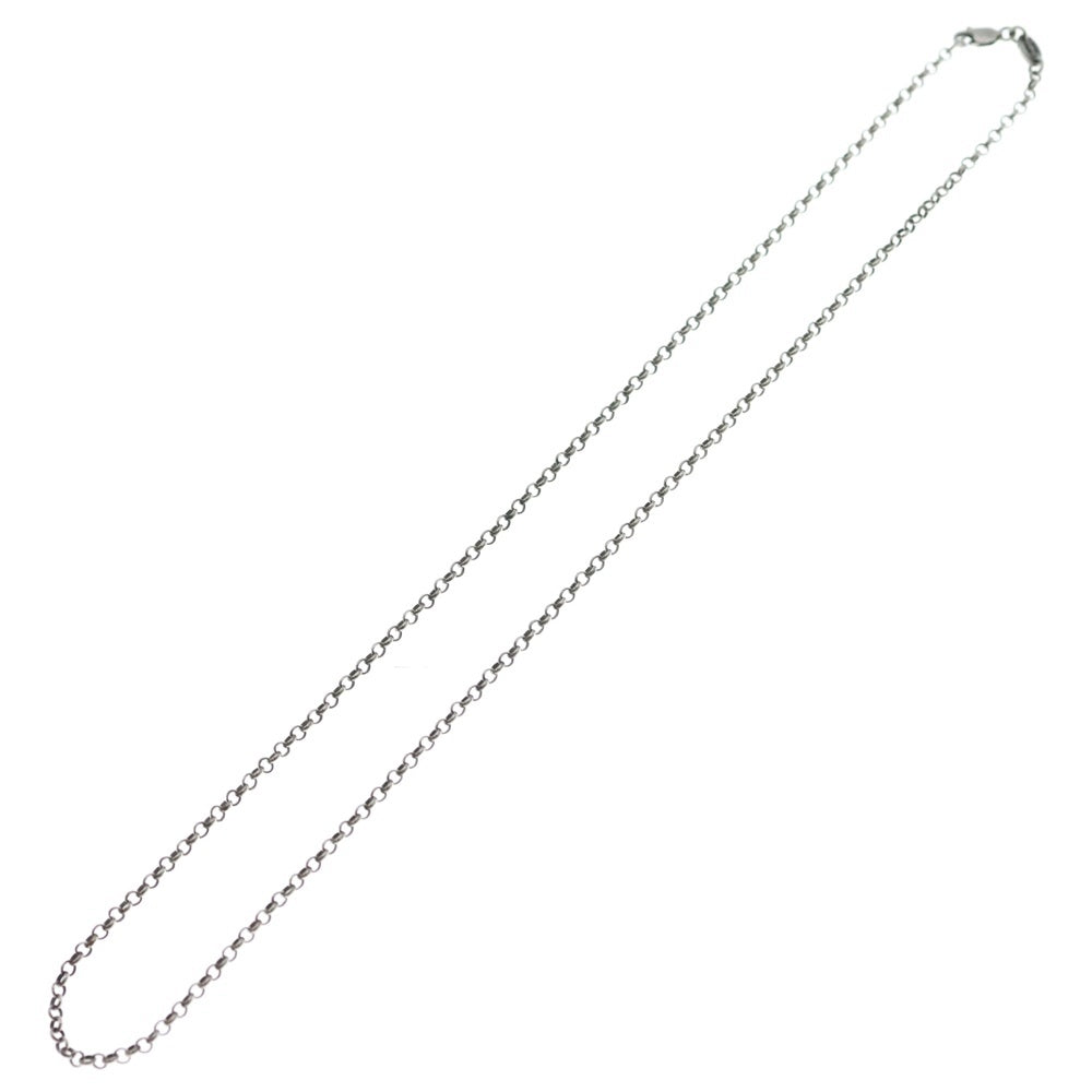 CHROME HEARTS(クロムハーツ) NECKCHAIN R18 ロールチェーンネックレス 18inch シルバー