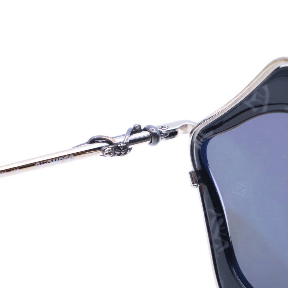 CHROME HEARTS(クロムハーツ) ×MATTY BOY PRO CHOMPER マッティボーイ チョンパー メタルフレームサングラス 眼鏡 シルバー/ブラック