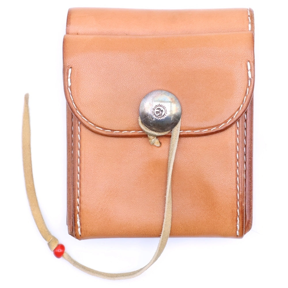 goro's(ゴローズ) 二つ折り財布 刻印コンチョ大付 サドル ウォレット ブラウン