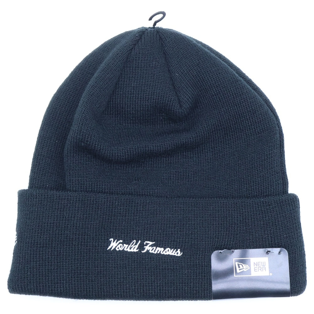 SUPREME(シュプリーム) 19AW ×New Era Bandana Box Logo Beanie ニューエラ バンダナ ボックスロゴ ビーニー ニット帽 帽子 ブラック