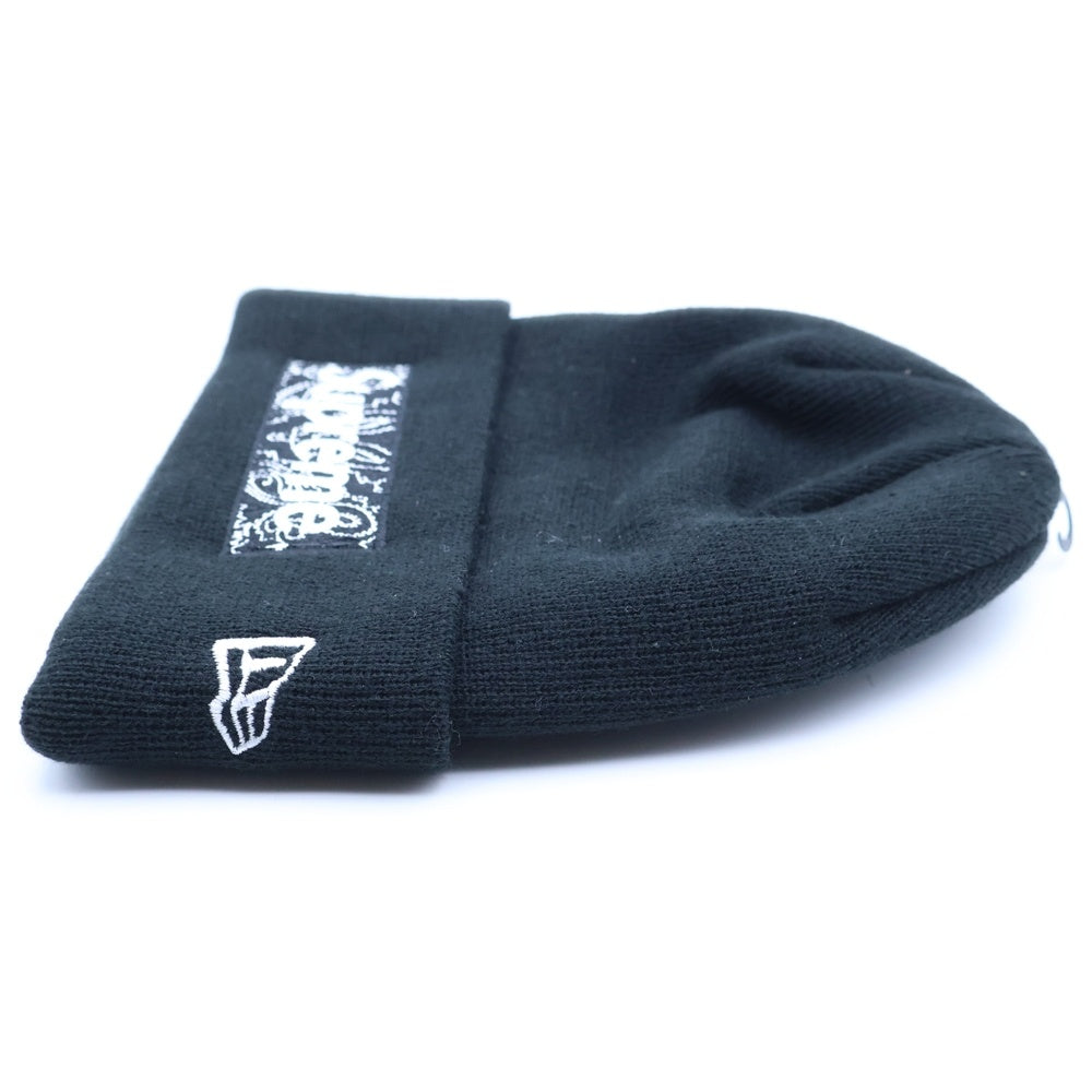 SUPREME(シュプリーム) 19AW ×New Era Bandana Box Logo Beanie ニューエラ バンダナ ボックスロゴ ビーニー ニット帽 帽子 ブラック