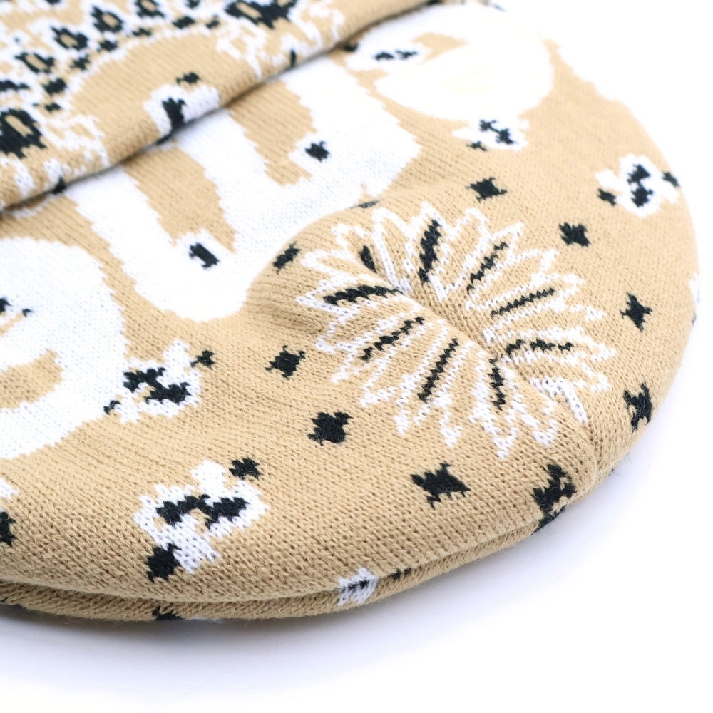 SUPREME(シュプリーム) 24AW Bandana Big Logo Beanie バンダナビッグボックスロゴ ニット帽 ベージュ