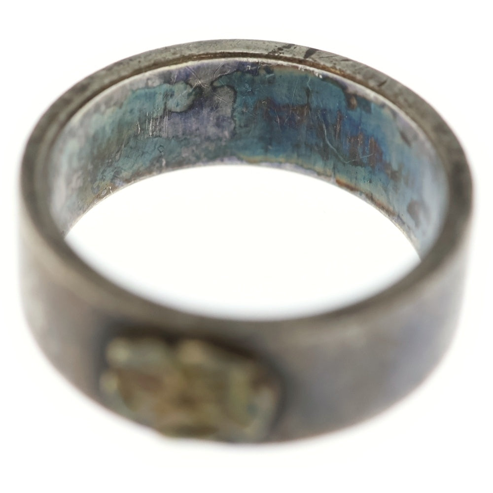 goro's(ゴローズ) ローズ平打ちリング シルバー/ゴールド BGA125