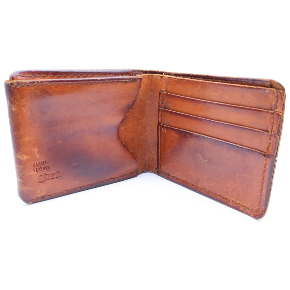 goro's(ゴローズ) K18付きフラワーコンチョ大 カスタム財布 シルバーゴールド