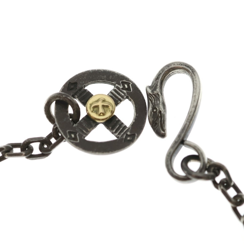 goro's(ゴローズ) メタル付きホイール太角チェーン ネックレスチェーン BGA086