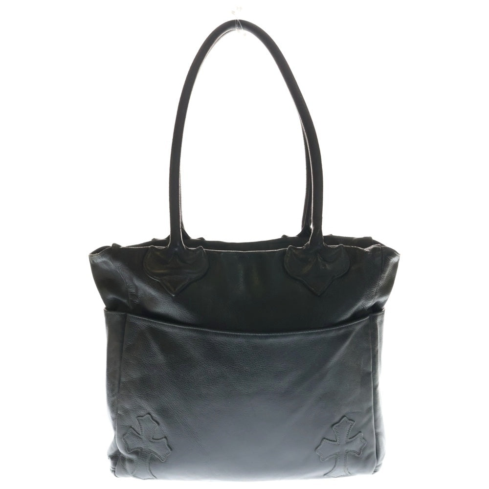 CHROME HEARTS(クロムハーツ) TOTE 4POCKET 4ポケット レザートートバッグ ブラック