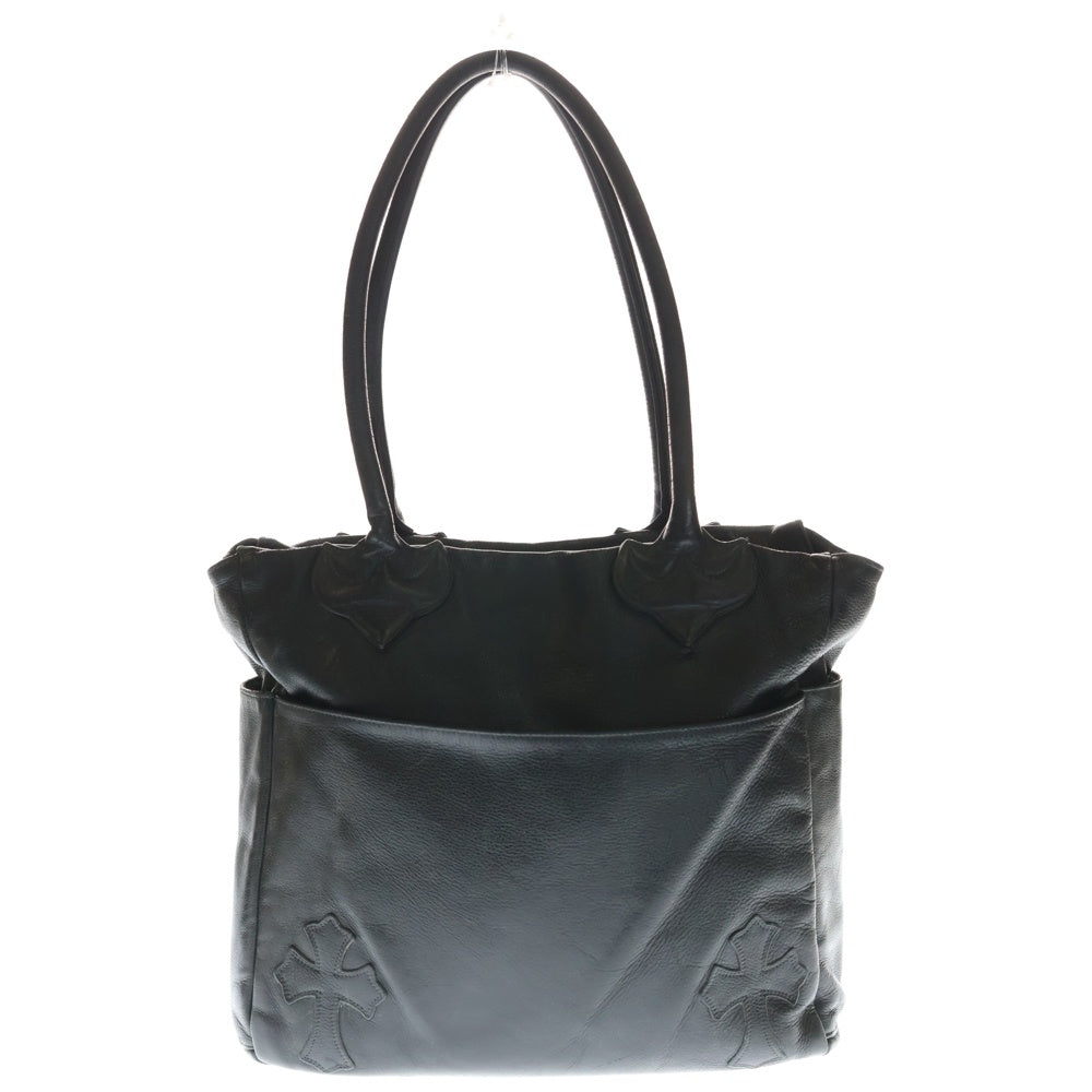 CHROME HEARTS(クロムハーツ) TOTE 4POCKET 4ポケット レザートートバッグ ブラック