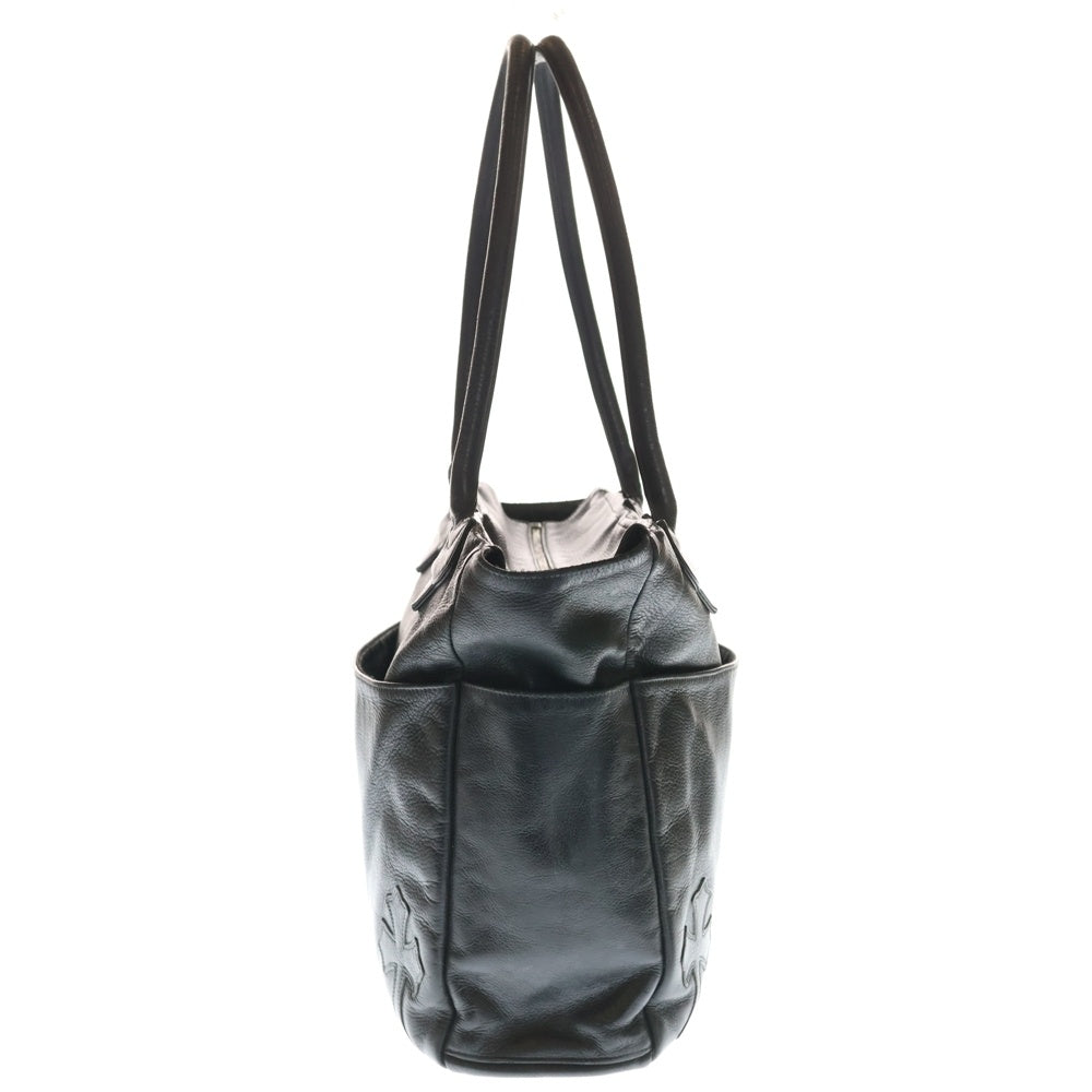 CHROME HEARTS(クロムハーツ) TOTE 4POCKET 4ポケット レザートートバッグ ブラック