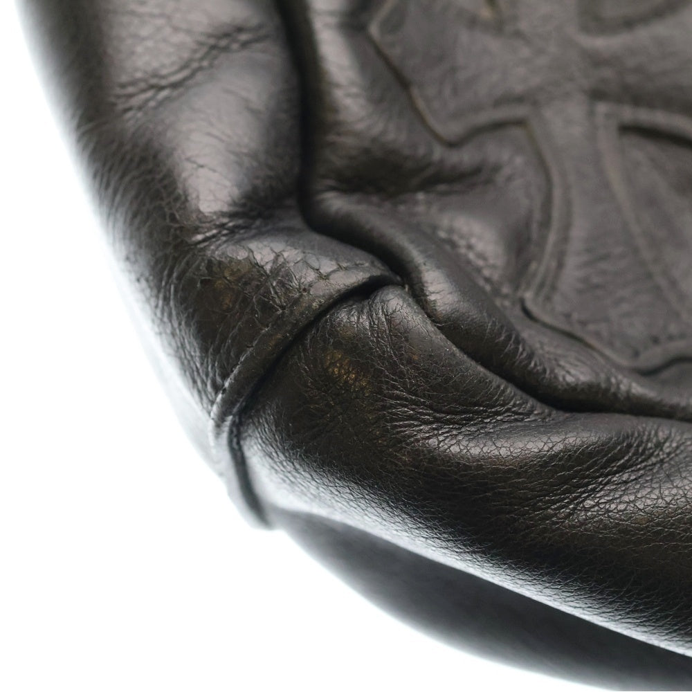 CHROME HEARTS(クロムハーツ) TOTE 4POCKET 4ポケット レザートートバッグ ブラック