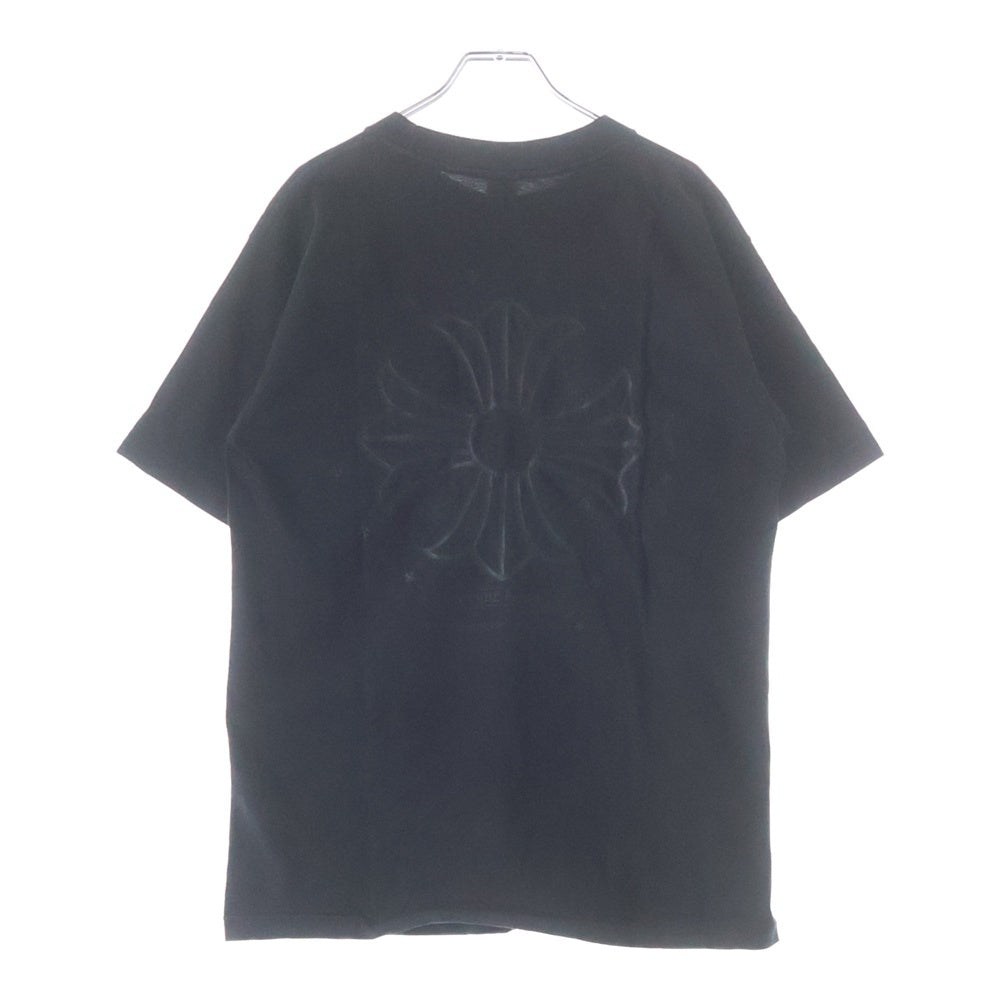 CHROME HEARTS(クロムハーツ) OLD MADE IN HOLLYWOOD CHプラスロゴ ポケット半袖Tシャツ ブラック