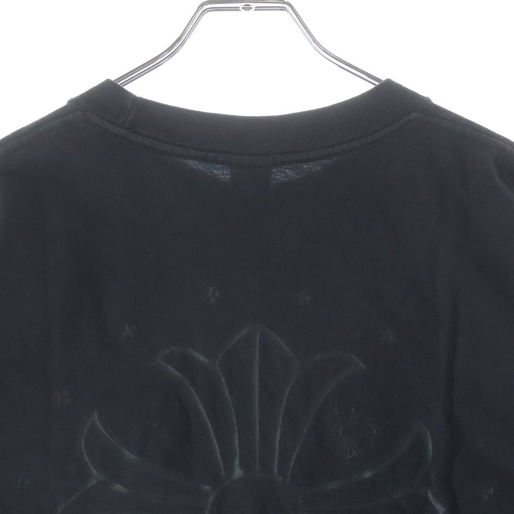 CHROME HEARTS(クロムハーツ) OLD MADE IN HOLLYWOOD CHプラスロゴ ポケット半袖Tシャツ ブラック