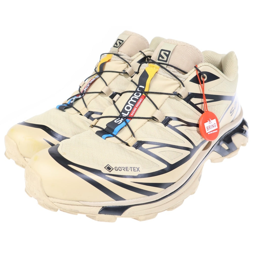SALOMON(サロモン) XT-6 GTX SAFARI ゴアテックス ローカットスニーカー 474455 ベージュ US9/27.0cm