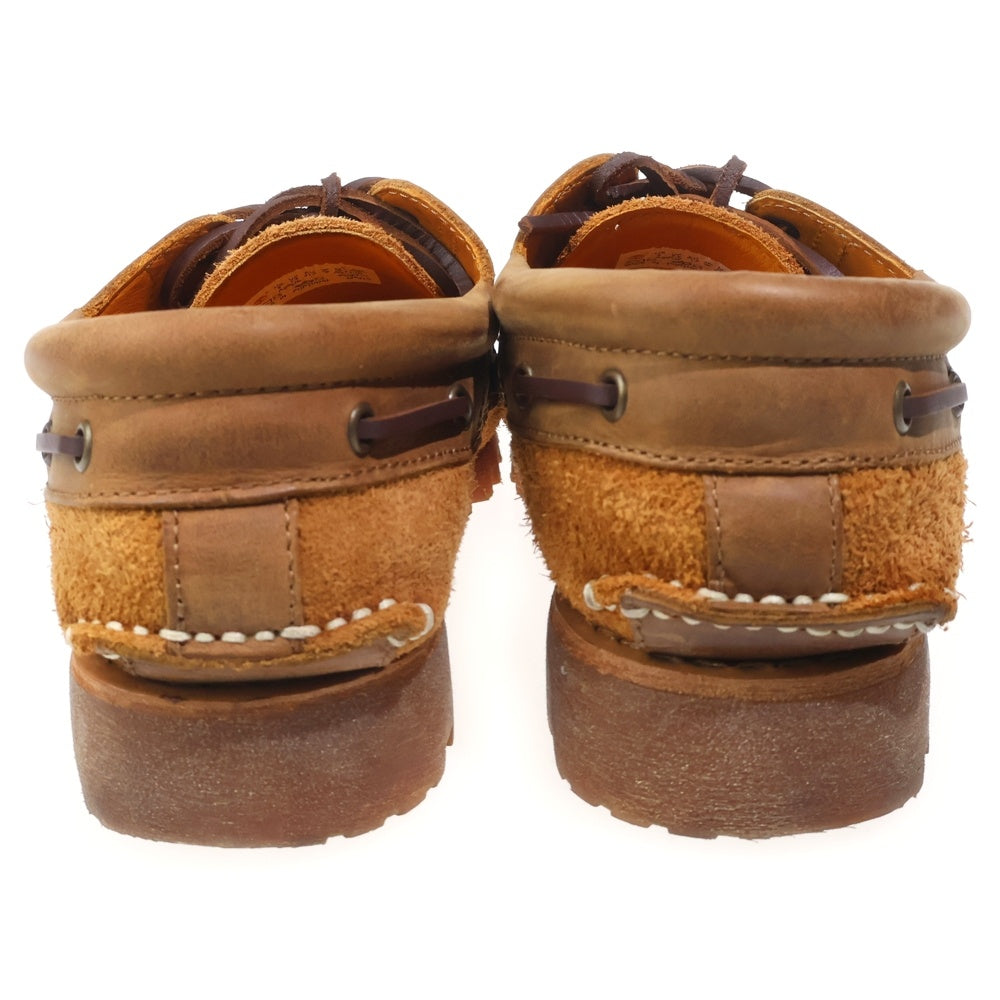 Timberland(ティンバーランド) 3EYE モカシン スエードデッキシューズ 0A29UF ブラウン US8/26.5cm
