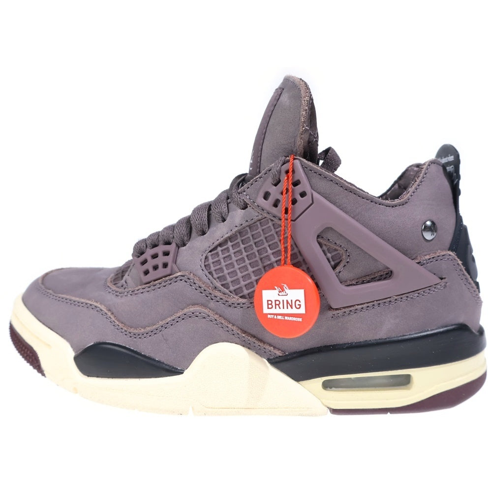 NIKE(ナイキ) ×A MA MANIERE AIR JORDAN 4 VIOLET ORE DV6773-220 エアジョーダン4 バイオレット オレ ハイカットスニーカー ブラウン US4/23.0cm レディース