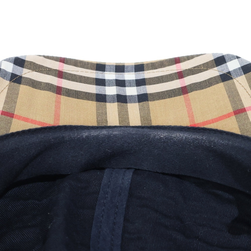 BURBERRY(バーバリー) ノヴァチェック 6パネルベースボールキャップ 帽子 4073689 ベージュ レディース