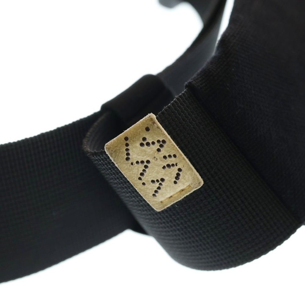 VISVIM(ヴィスヴィム) 21SS CORDURA LUMBER MINI コーデュラランバーボディバッグ 0121303003013 ブラック