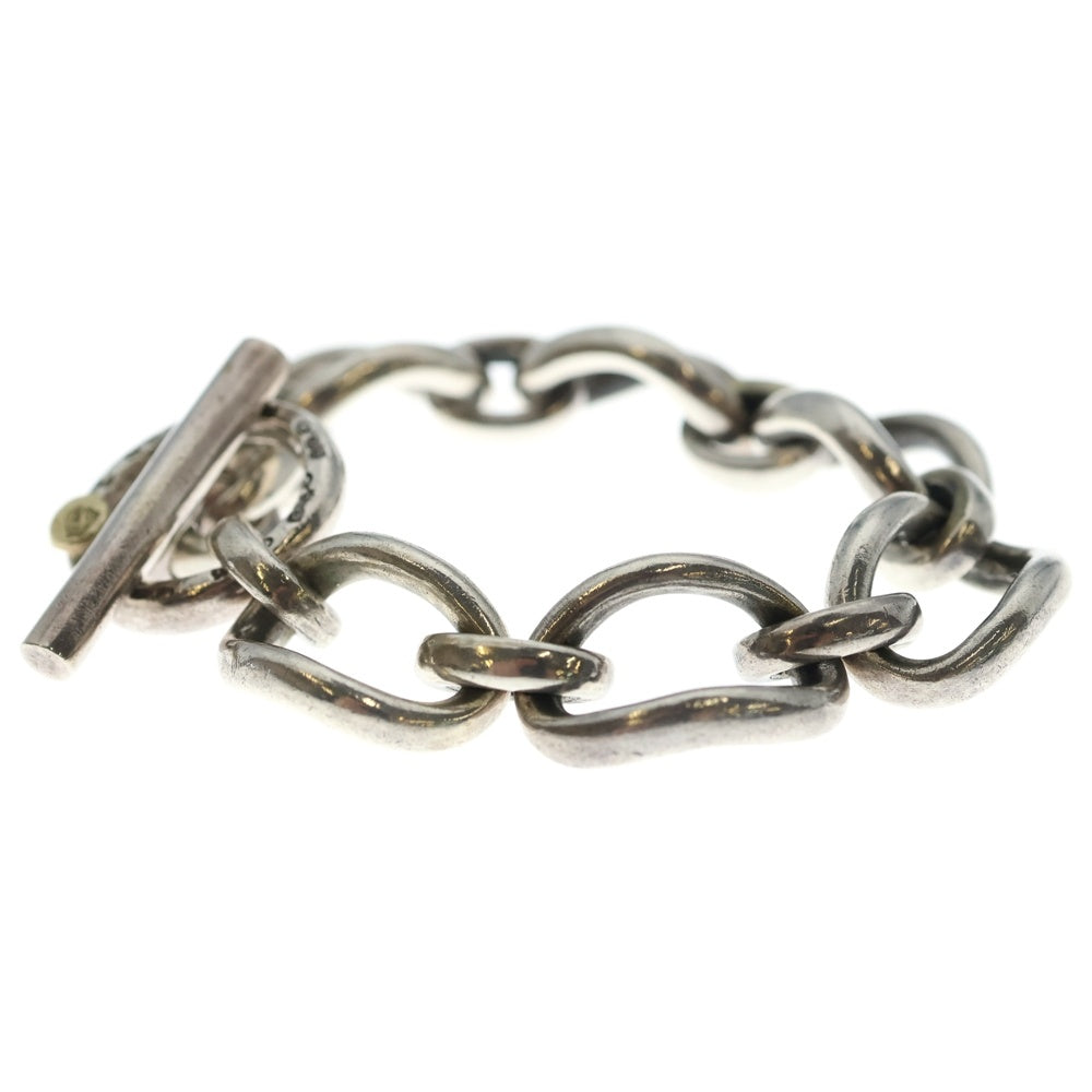 STOP LIGHT(ストップライト) Hotdog Bracelet ホットドッグリンクブレスレット シルバー レディース