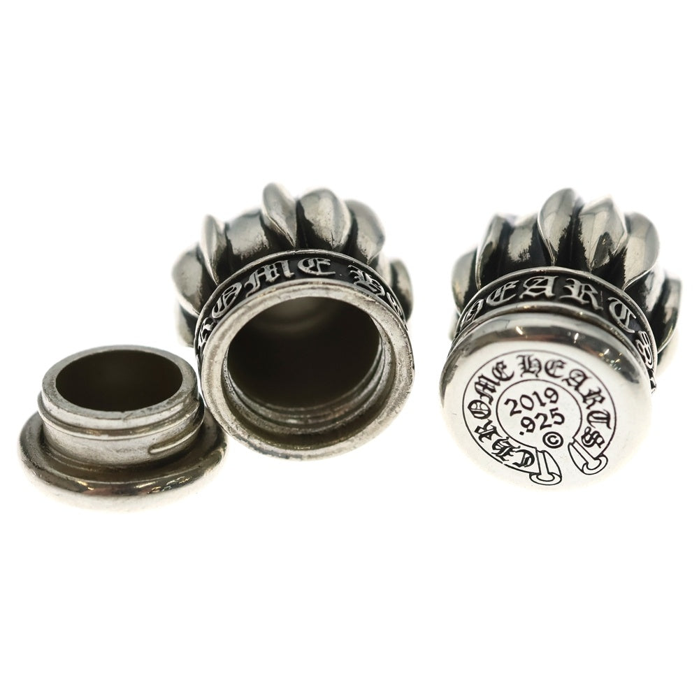 CHROME HEARTS(クロムハーツ) SALT N PEPPER SHAKER ソルトアンドペッパー クリスマスノベルティ塩胡椒入れ シルバー 2個セット