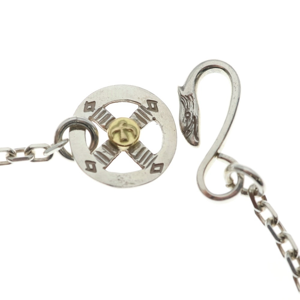 goro's(ゴローズ) 【新品】メタル付きホイール細角チェーン ネックレスチェーン BGA087