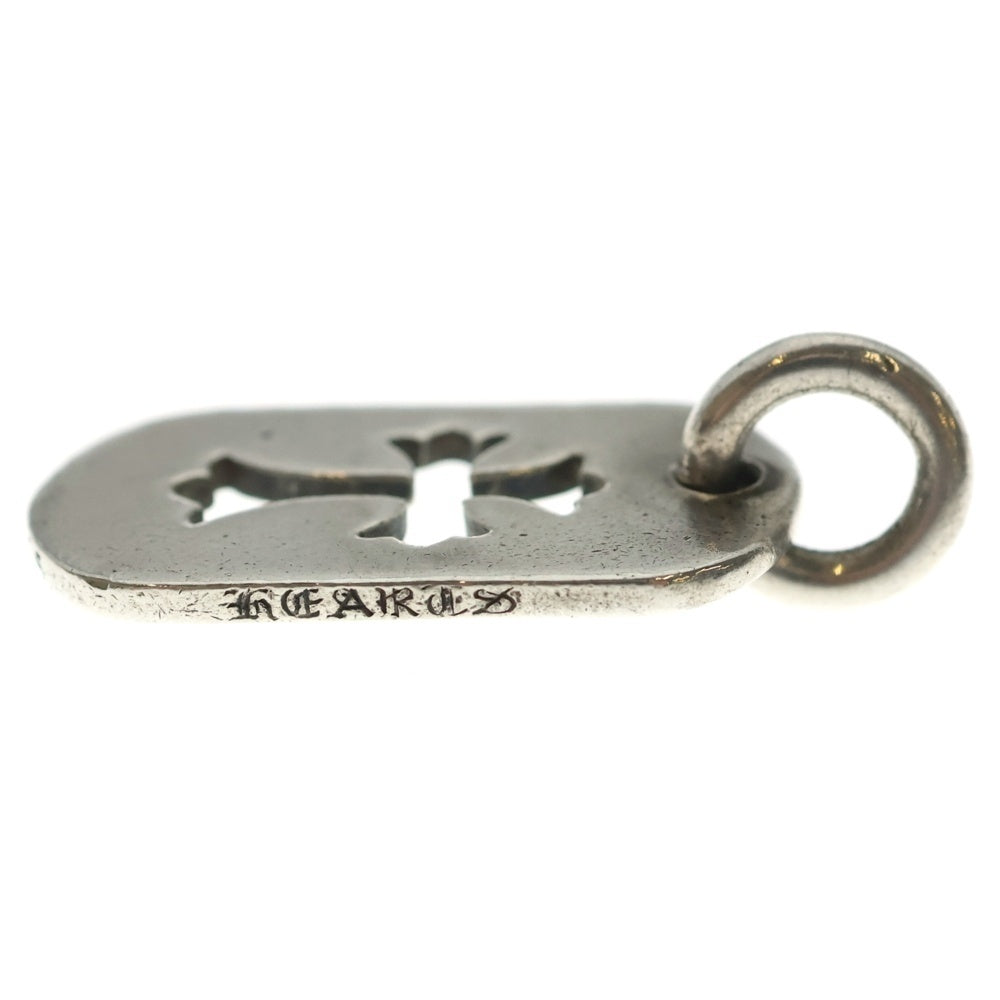 CHROME HEARTS(クロムハーツ) D TAG SML CO CRS OLD カットアウトクロスドッグタグ スモール ペンダントトップ シルバー BCA242