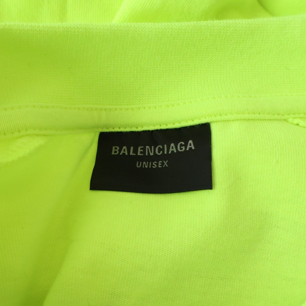 BALENCIAGA(バレンシアガ) 24SS PARIS SOCCER サッカーシリーズ テクニカルジャージー半袖Tシャツ 777705 TPVR5 イエロー