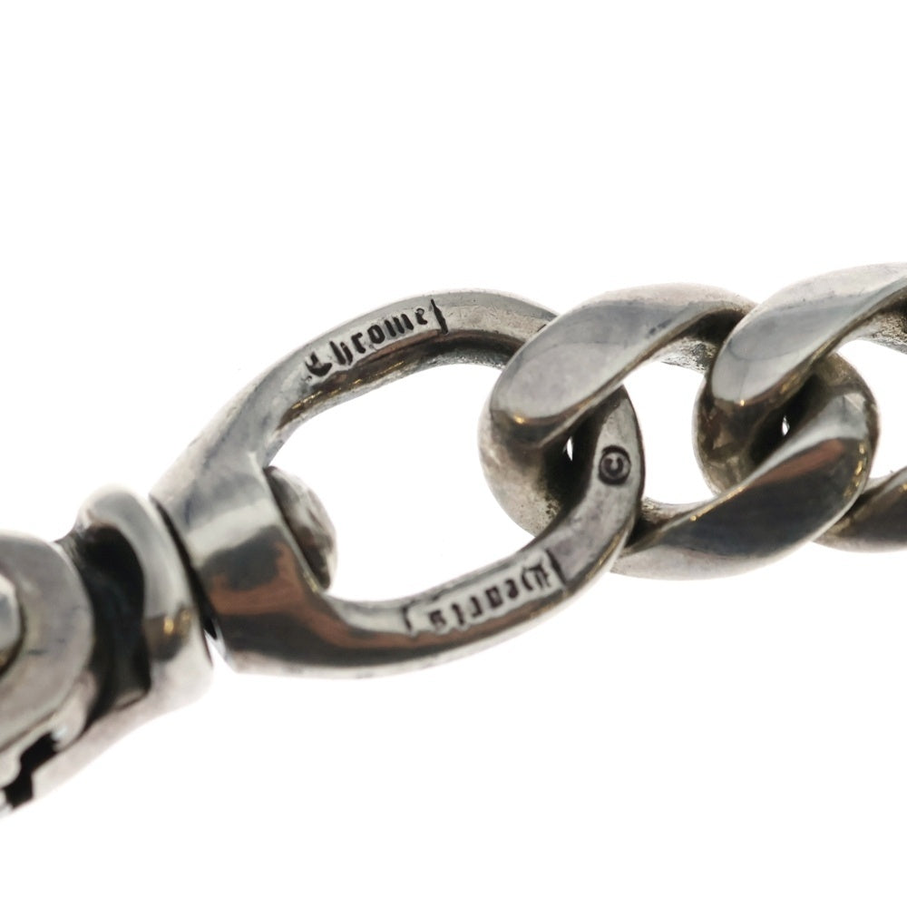 CHROME HEARTS(クロムハーツ) CLASSIC SHORT-T/ 2クリップショートクラシック ウォレットチェーン シルバー BCA068