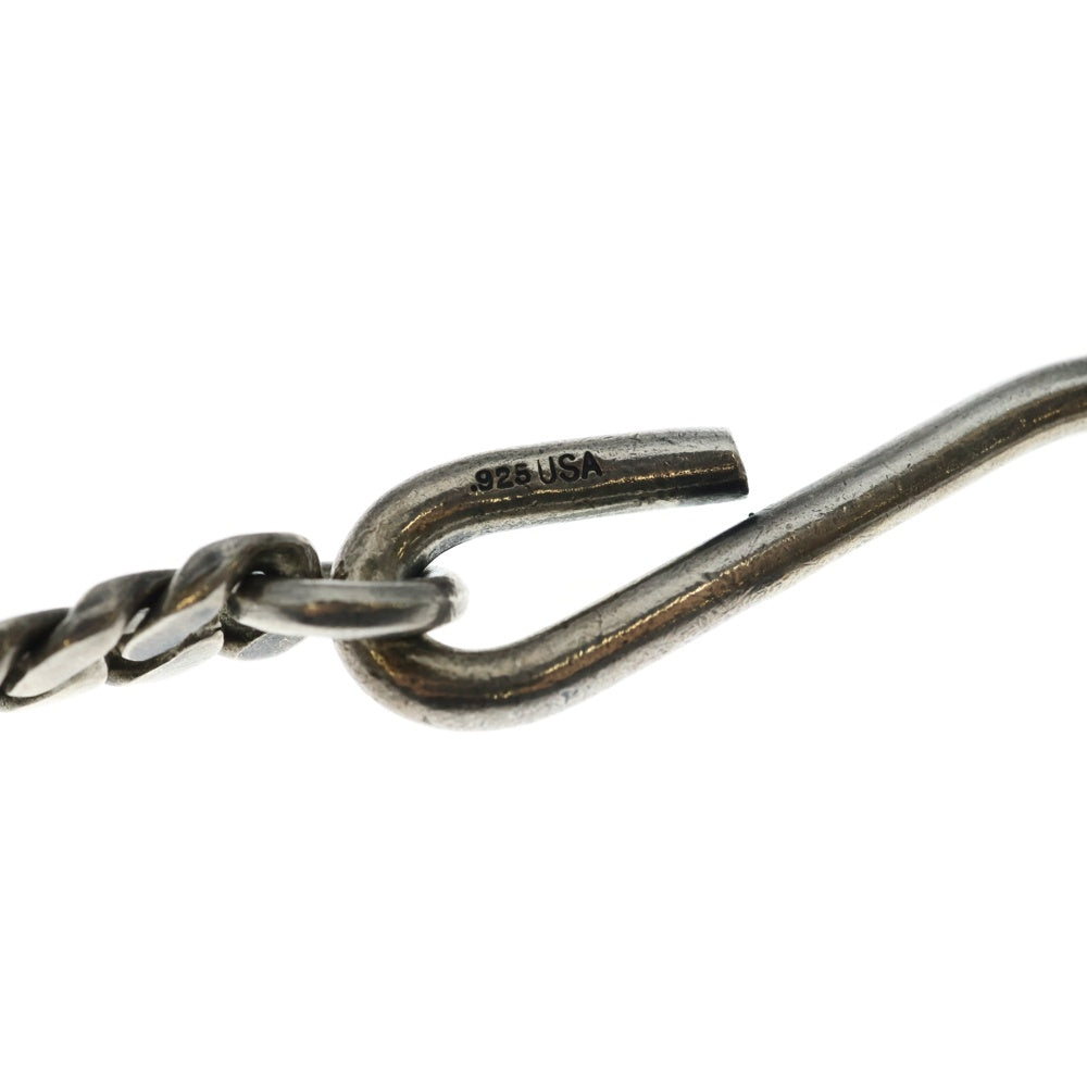 TENDERLOIN(テンダーロイン) WALLET CHAIN LEATHER BRASS ウォレットチェーン シルバー
