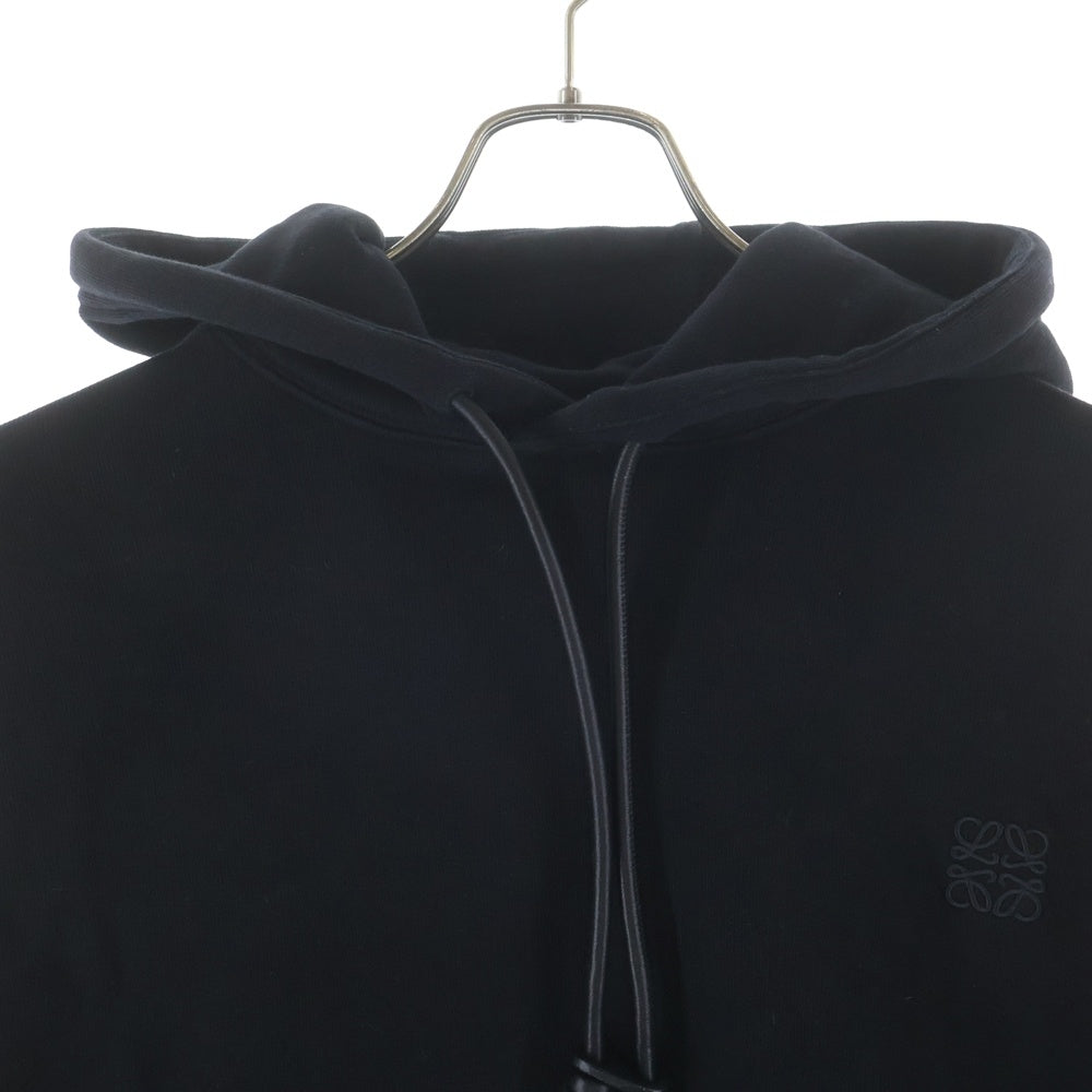 LOEWE(ロエベ) RELAXED FIT HOODIE H526Y25X53 アナグラム リラックスフィット プルオーバー パーカー スウェット ブラック