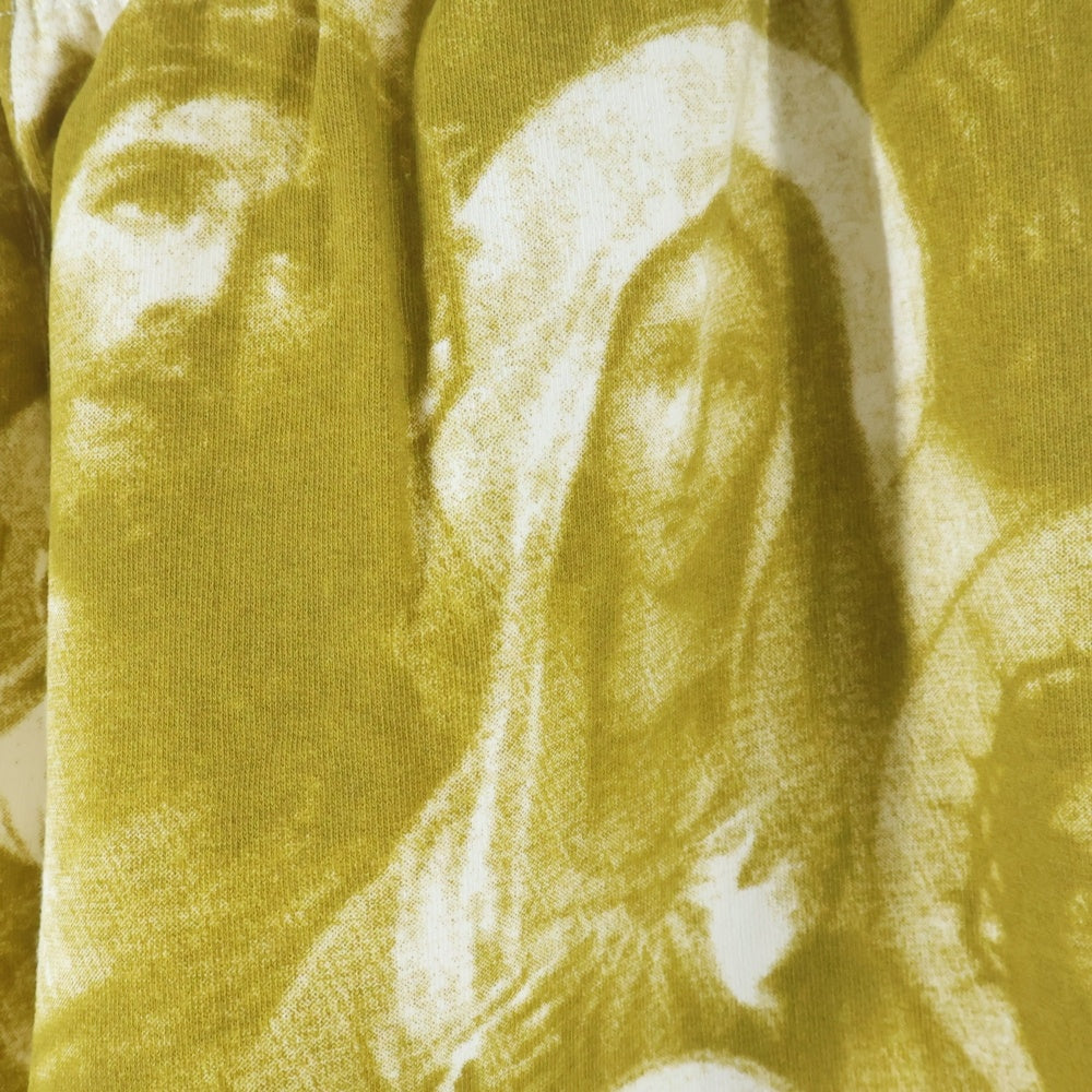 SUPREME(シュプリーム) 18AW Jesus and Mary Sweatpant ジーザス アンド メリー 総柄 スウェットロングパンツ イエロー/ホワイト