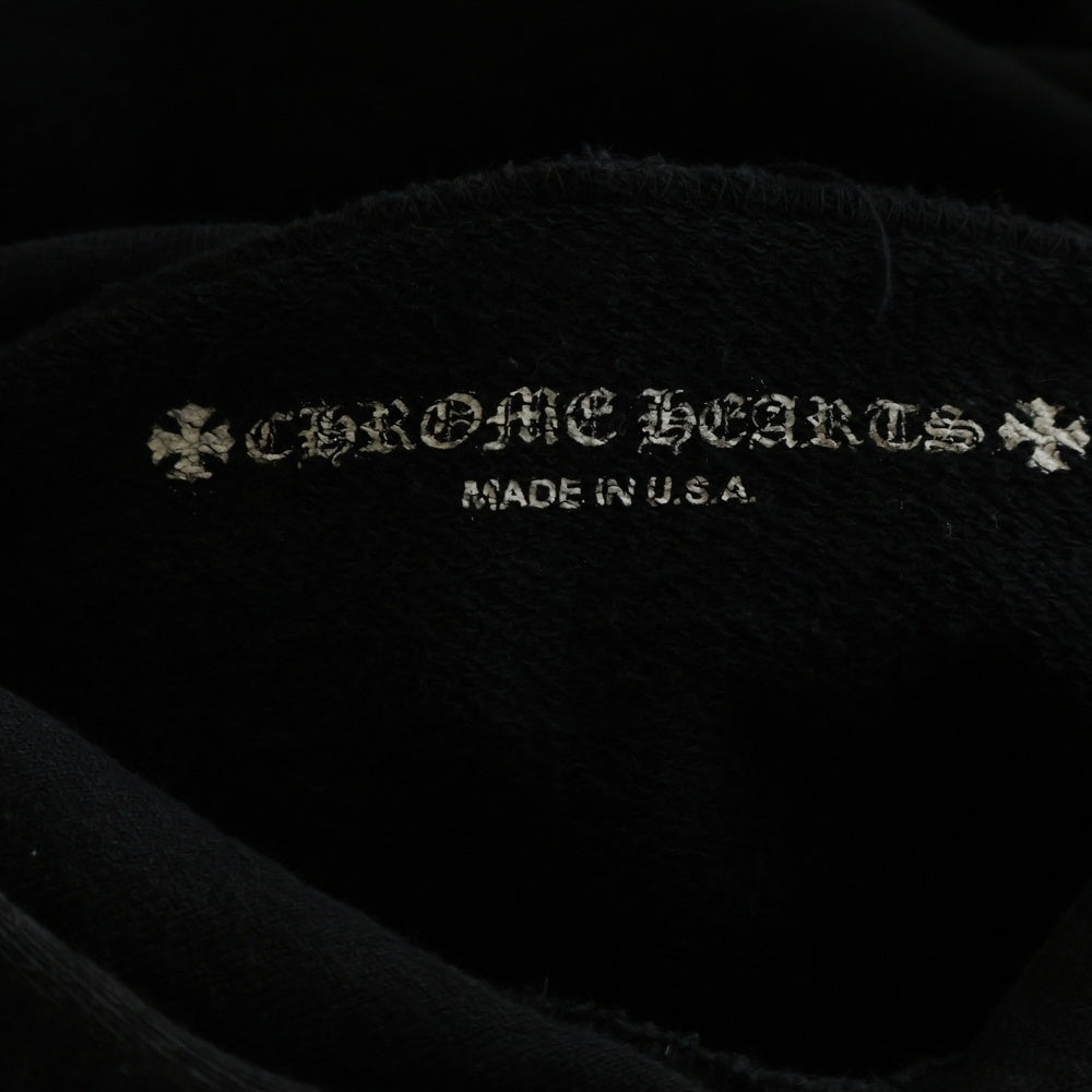CHROME HEARTS(クロムハーツ) ×MATTY BOY PPO STAY FAST RACE TEAM HD PLVR マッティボーイ ステイファストプリントプルオーバーパーカー ブラック