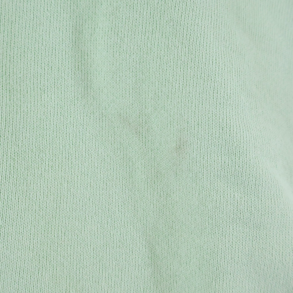 VISVIM(ヴィスヴィム) JUMBO SB SWEAT LS DMGD ジャンボクルーネックスウェットトレーナー 0126105010023 グリーン