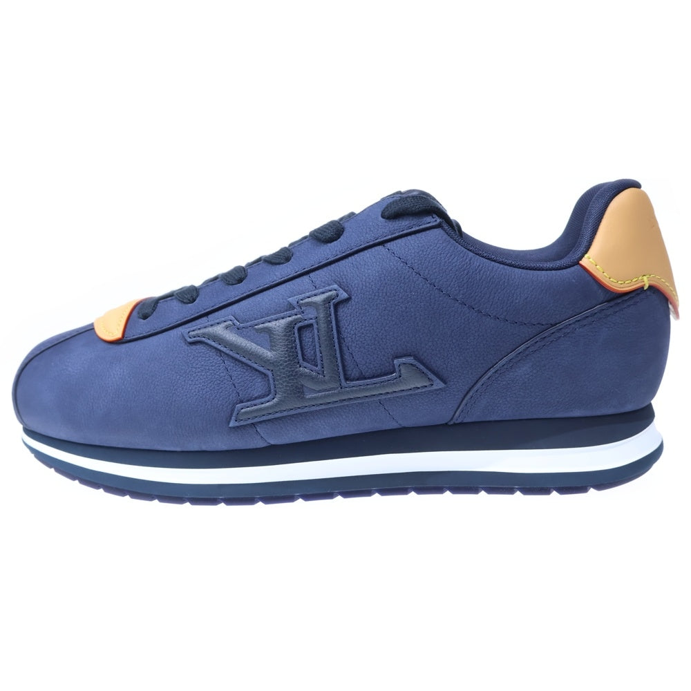 LOUIS VUITTON(ルイヴィトン) 25AW LV ButterSoft LVバターソフト スエードレザーローカットスニーカー 1AJAJA ネイビー