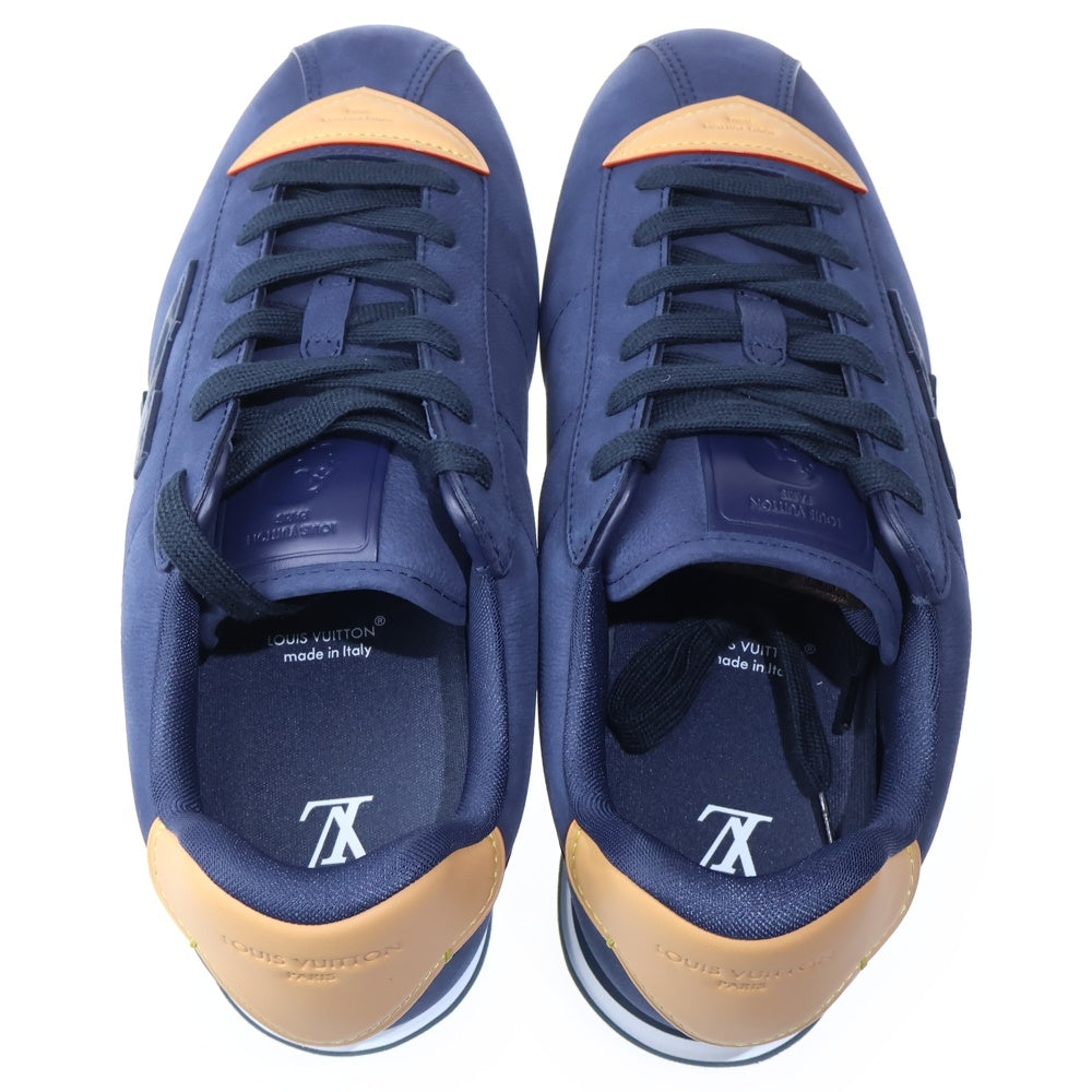 LOUIS VUITTON(ルイヴィトン) 25AW LV ButterSoft LVバターソフト スエードレザーローカットスニーカー 1AJAJA ネイビー