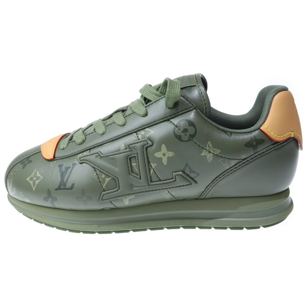 LOUIS VUITTON(ルイヴィトン) 25AW LV ButterSoft LVバターソフト モノグラム パデットレザーローカットスニーカー 1AJANU カーキ