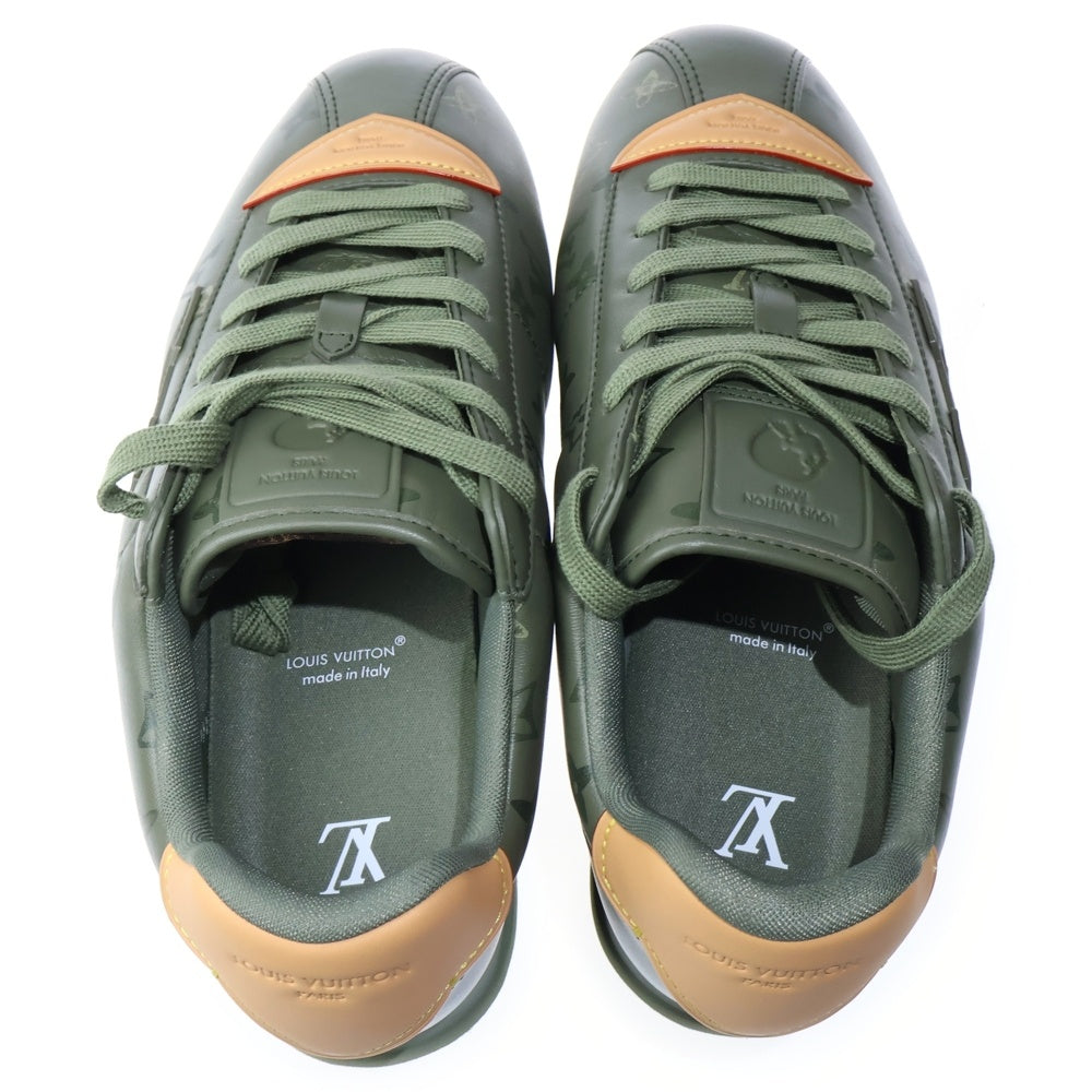 LOUIS VUITTON(ルイヴィトン) 25AW LV ButterSoft LVバターソフト モノグラム パデットレザーローカットスニーカー 1AJANU カーキ
