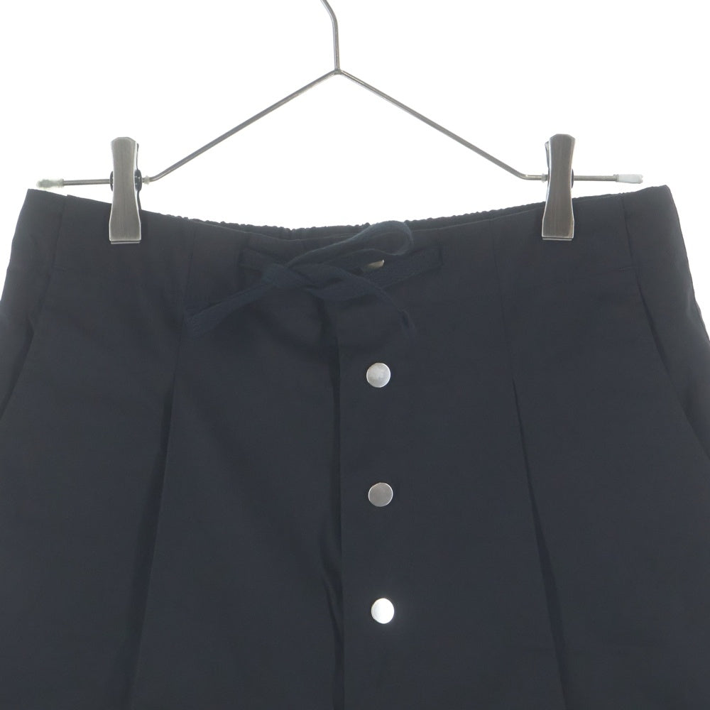 FFFPOSTALSERVICE(トリプルエフポスタルサービス) 24SS Si-Snap Shorts スナップデザインショーツ ハーフパンツ FFFPS035SS24 ブラック