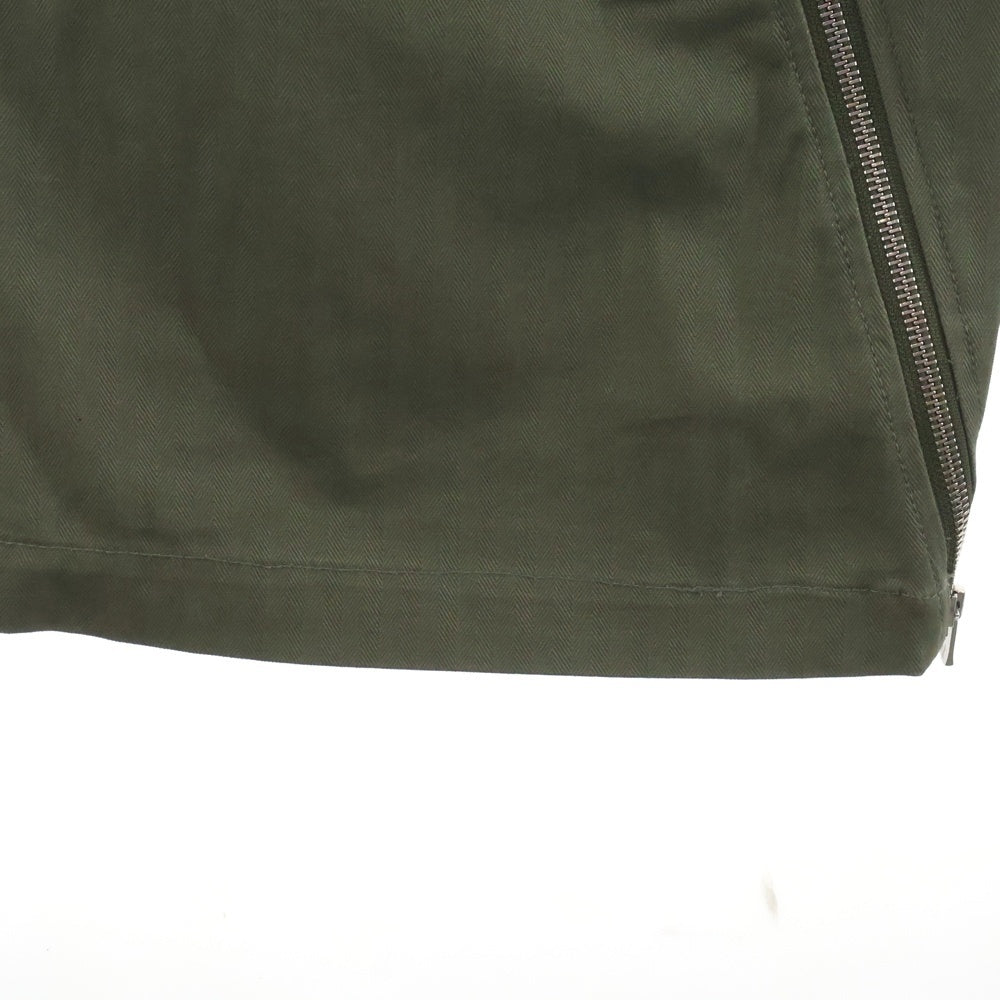FFFPOSTALSERVICE(トリプルエフポスタルサービス) 25AW Double Layered Zip Trousers ダブルレイヤードトラウザーズパンツ FFFPSFW2518 グリーン