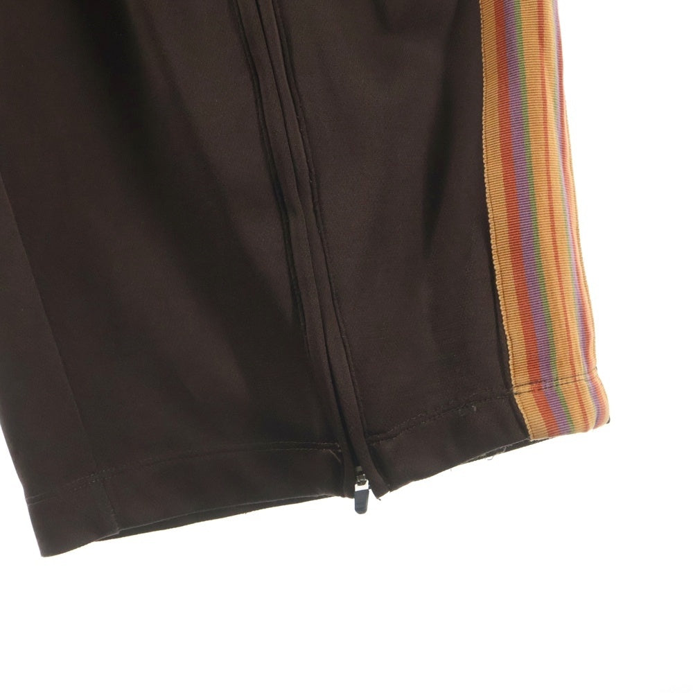 Leh(レー) WIDE TRACK PANTS サイドラインワイドトラックパンツ LEH886 ブラウン