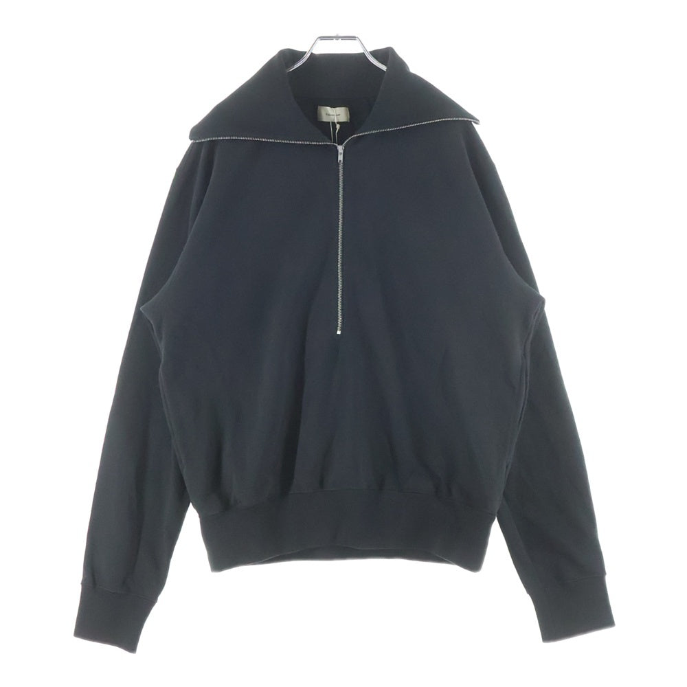 Toironier トワロニエ 25AW Half Zip Sweat Shirts ハーズジップスウェットトレーナー 2530008 グレー Toironier(トワロニエ) 25AW Half Zip Sweat Shirts ハーズジップ