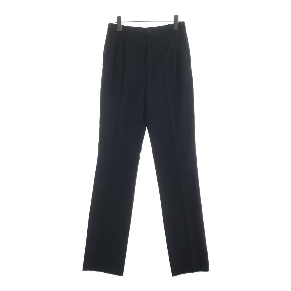 SAINT LAURENT PARIS サンローランパリ シャドーストライプ ドレススラックスパンツ 737996 Y1G01 ブラック SAINT LAURENT PARIS(サンローランパリ) シャドーストライプ ドレス