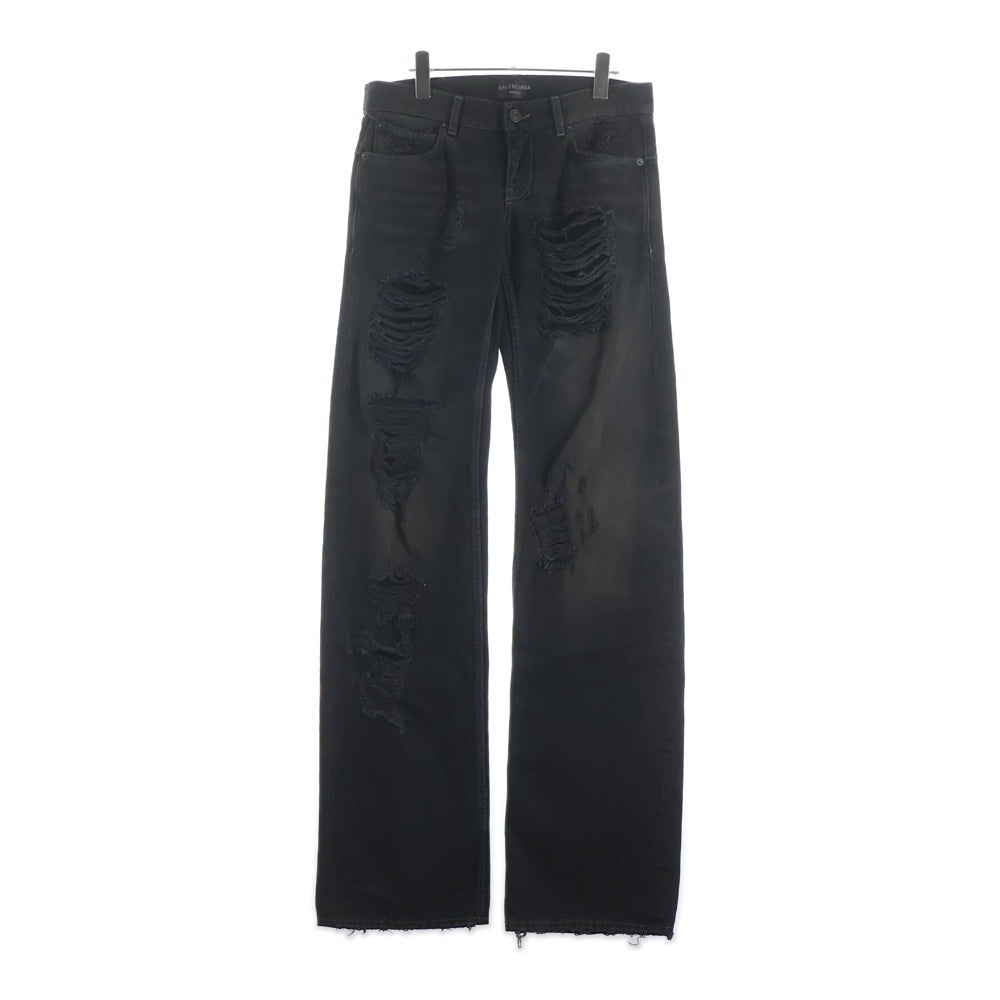 BALENCIAGA 25ss ダメージデニム balenciaga 25ss デストロイデニム