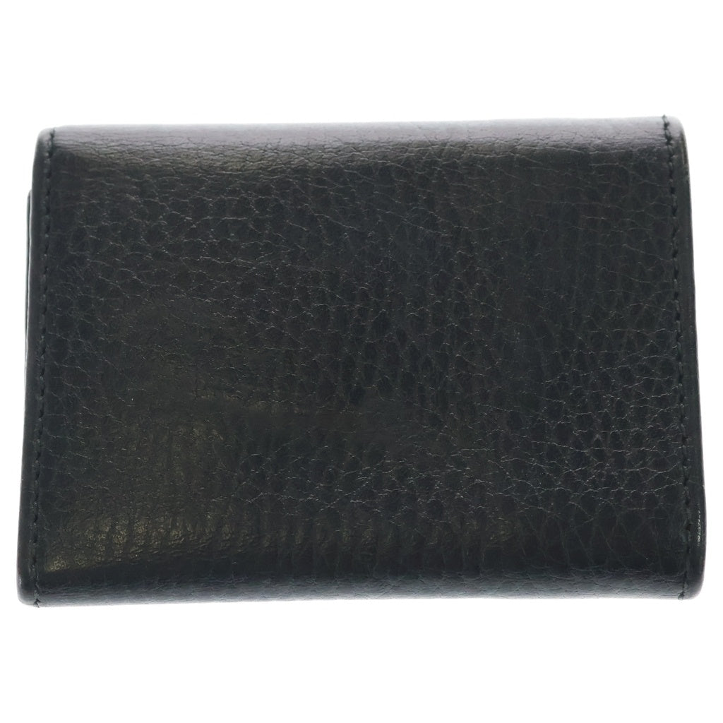 GUCCI(グッチ) GGマーモント コンパクトレザーミニウォレット 3つ折り財布 523277 ブラック レディース