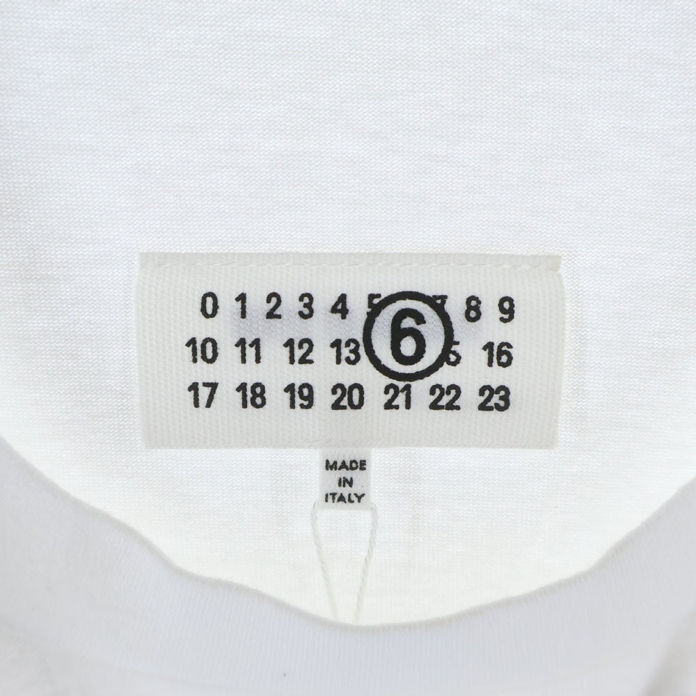 MM6 Maison Margiela(エムエムシックスメゾンマルジェラ) 26SS キーフォトプリント半袖Tシャツ SH0GC0068 ホワイト