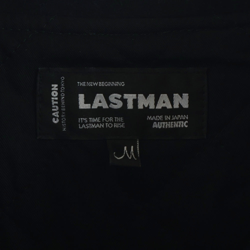 LASTMAN(ラストマン) 25AW CAR CLUB JACKET カークラブジャケット 252LM-JK05 ブラック